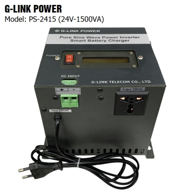 Máy đổi điện Inverter 24VDC lên 220VAC G-LINK PS-2415